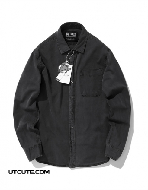 Sơmi Denim Defoxx