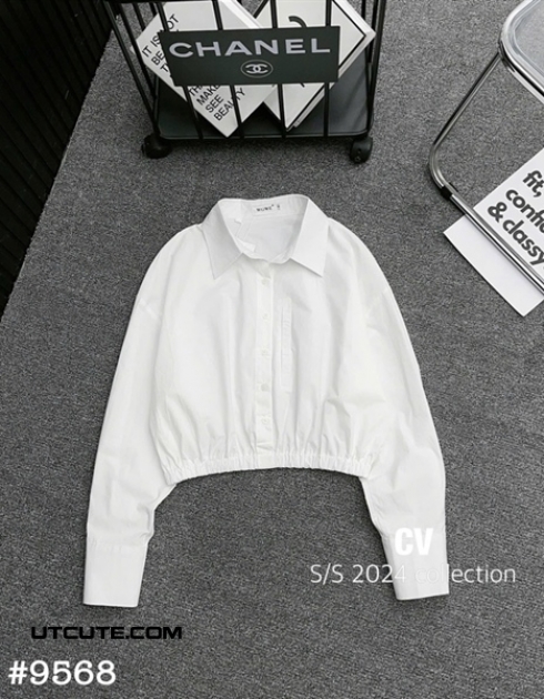 Sơmi dài tay bo chun 9568#
