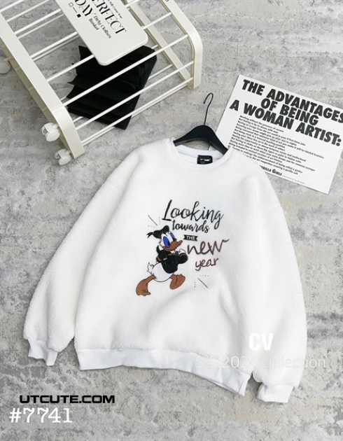 SWEATER LÔNG LÓT NHUNG 7741#