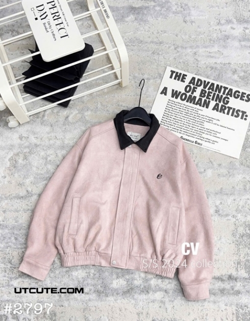 ÁO KHOÁC DA LỘN 2797#