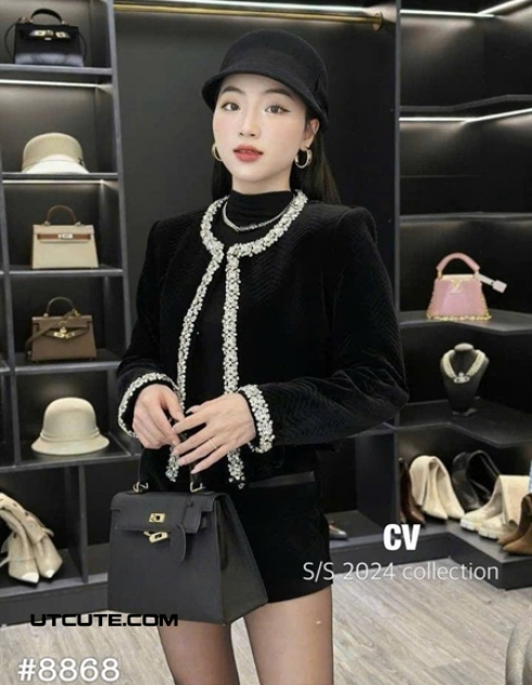 ÁO KHOÁC NHUNG 8868#