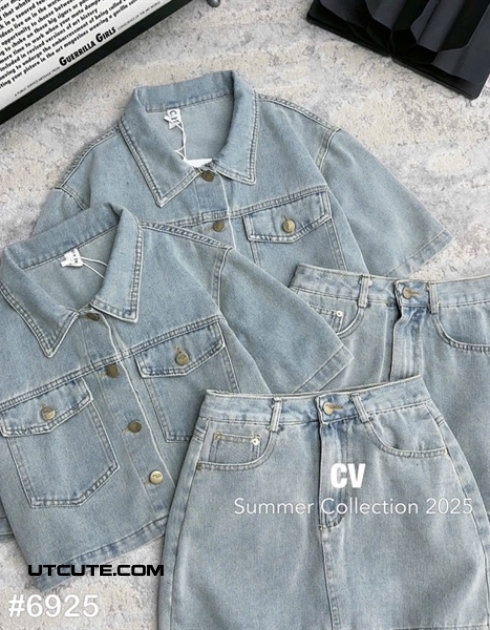 SET ÁO + CV JEAN 6925#