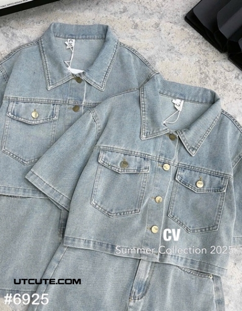 SET ÁO + CV JEAN 6925#