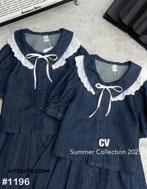 SET ÁO + CV JEAN 1196#