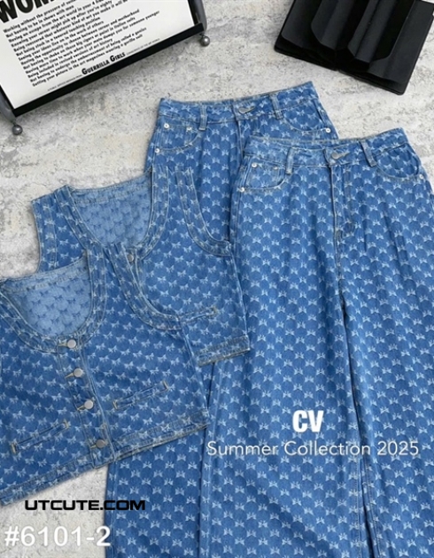 SET JEAN QUẦN DÀI B6101-2