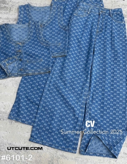 SET JEAN QUẦN DÀI B6101-2