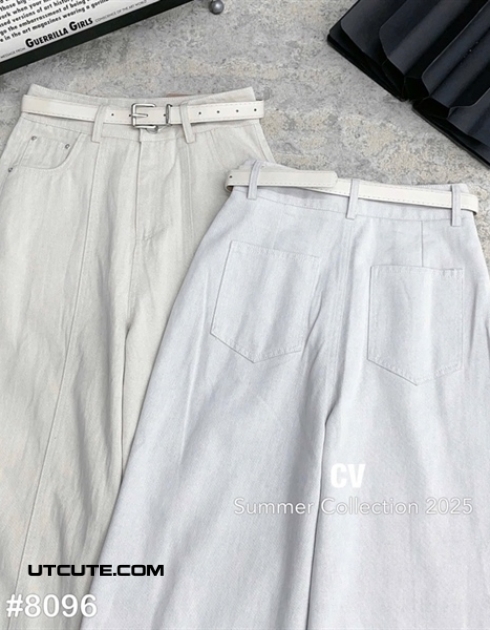 QUẦN JEAN ỐNG XUÔNG 8096#