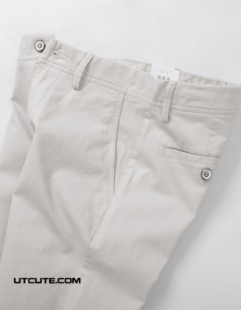 Quần Kaki Xám Nhạt Defoxx 240602