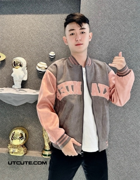 Khoác Bomber Da Lộn J03#