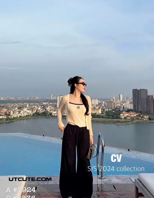 QUẦN VẢI ỐNG XUÔNG 6836#